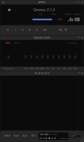 Qmmp(基于 Qt 的开源音乐播放器) v2.1.2 中文免费版