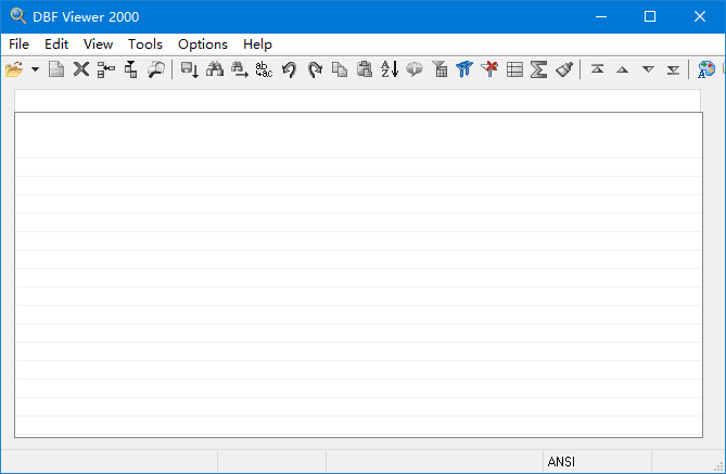DBF Viewer 2000(查看和编辑 DBF 文件) v8.45 便携版